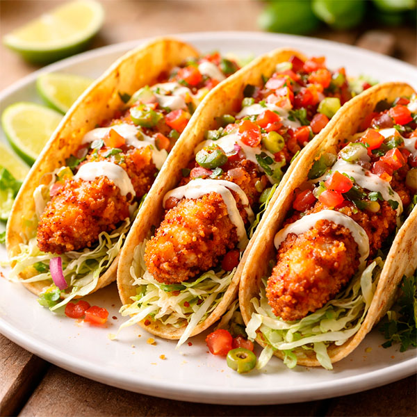 Tacos de Pollo Crispy